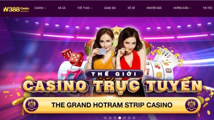 Thiết kế giao diện casino đẹp mắt