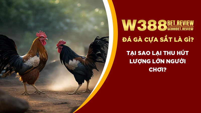 Đá gà cựa sắt là gì? Tại sao lại thu hút người chơi?