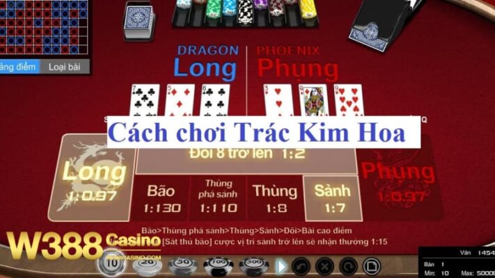 Trác Kim Hoa không giới hạn người chơi và người chơi có thể lựa chọn giữa nhiều cửa cược khác nhau